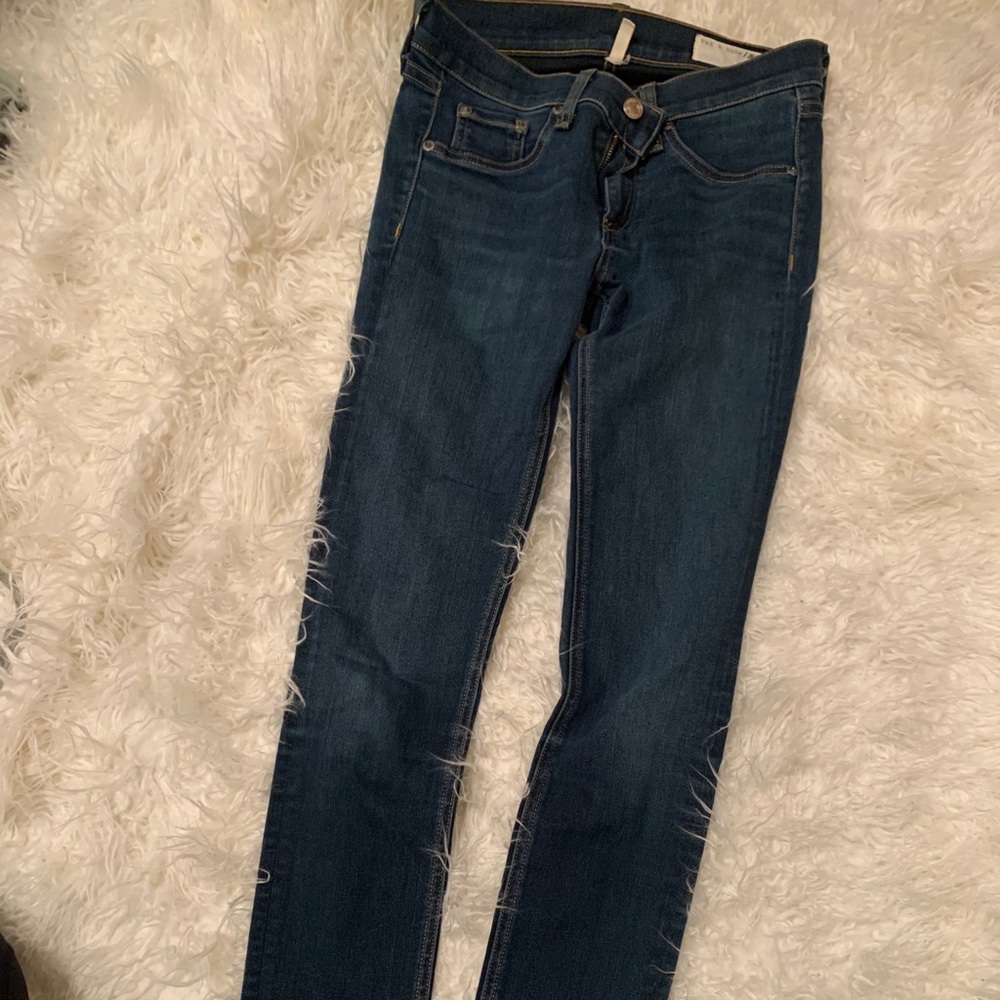 Rag & Bone dark wash skinny jeans